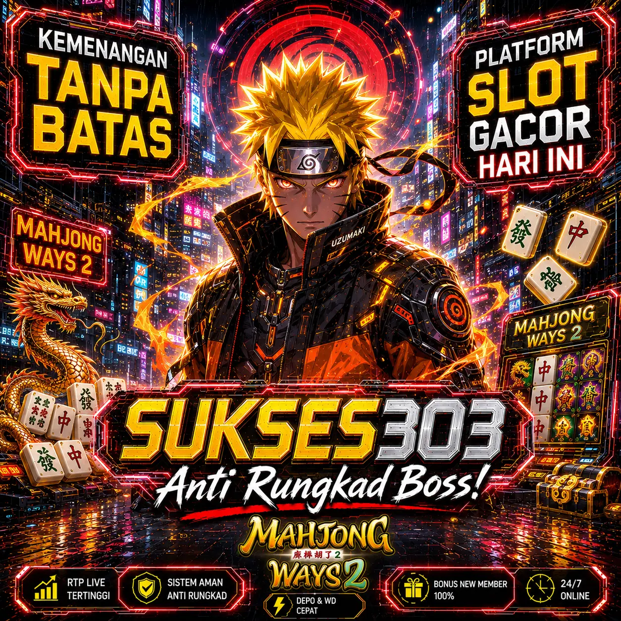 SUKSES303 Situs Andalan Slot Server Luar Negeri Bisa Depo Dana Murah 1000